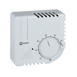 thermo-no-nc-wall EKF | Термостат NO/NC (охлаждение/обогрев) накладной 16А 230В IP20 PROxima