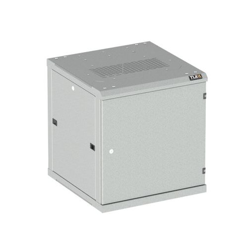TWC-186060-R-M-GY TLK | Шкаф настенный разборный 19дюйм 18U метал. дверь Ш600хВ904хГ600мм 2 пары монтажных направляющих сер.