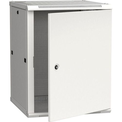 LWR3-18U66-MF ITK | Шкаф 19 дюйм LINEA W 18U 600х600мм настен. метал. дверь RAL7035