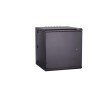 TWM-066060-M-BK TLK | Шкаф настенный двухсекционный 19дюйм 6U метал. дверь промышл. IP55 Ш600хВ370хГ600мм черн.