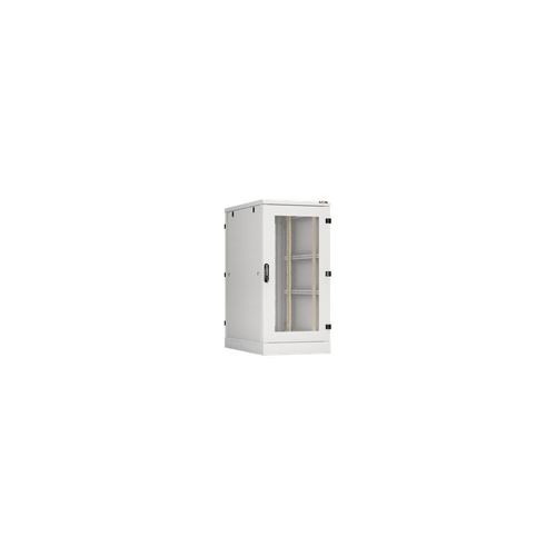 TFA-246010-PMPM-GY TLK | Шкаф напольный 19дюйм 24U перф. дверь боковые цельнометал. стенки и задняя дверь Ш600хВ1280хГ1000мм в разобран. виде сер.