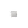 TWM-096060-M-GY TLK | Шкаф настенный двухсекционный 19дюйм 9U метал. дверь промышл. IP55 Ш600хВ504хГ600мм сер.