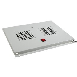 04-2600 Rexant | Модуль вентиляторный потолочный с 2-мя вентиляторами без термостата для шкафов Standart с глубиной 600мм