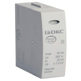 NX2001 DKC | Модуль сменный к УЗИП класс II N-PE 40кА (8/20)