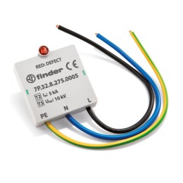 7P3182750005 FINDER | Устройство защиты от импульсных перенапряжений УЗИП тип 3 (для LED) IP20
