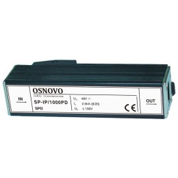 1000634345 OSNOVO | Грозозащита с защитой линий РоЕ монтаж на DIN-рейку SP-IP/1000PD