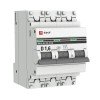 mcb4763-3-1.6D-pro EKF | Выключатель автоматический модульный 3п D 1.6А 4.5кА ВА 47-63 PROxima