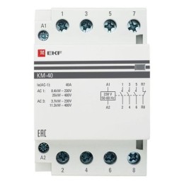 km-3-40-31 EKF | Контактор модульный КМ 40А 3NО+NC (3 мод.)