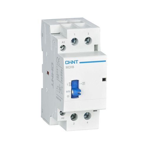 257442 CHINT | Контактор модульный NCH8-40M/02 AC 220-240В 50/60Гц ручное управление (R)
