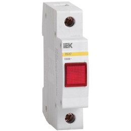 MLS10-230-K04 IEK | Лампа сигнальная ЛС-47 красн.