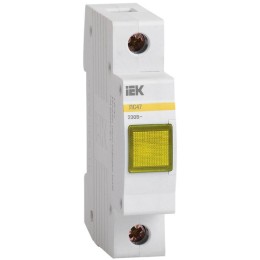 MLS10-230-K05 IEK | Лампа сигнальная ЛС-47 желт.