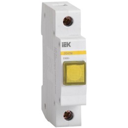 MLS20-230-K05 IEK | Лампа сигнальная ЛС-47М желт.