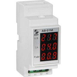 Ампервольтметр-индикатор АВ-01М Реле и Автоматика A8223-80108455