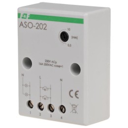 Автомат лестничный ASO-202 (монтаж на плоскость с антиблокировкой 230В 16А 1Z IP20) F&F EA01.002.004