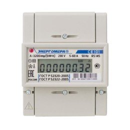 101001003009471 Энергомера | Счетчик CE101 R5 145 1ф 5-60А класс точн. 1.0 1 тариф.