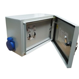 Ящик с понижающим трансформатором ЯТП IP54 0.25кВА 220/42В Basic EKF yatp-ip54-0.25-220/42v-2a
