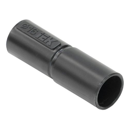 CTA10D-GIG16-K02-005 IEK | Муфта труба-труба GI16G черн. (уп.5шт)