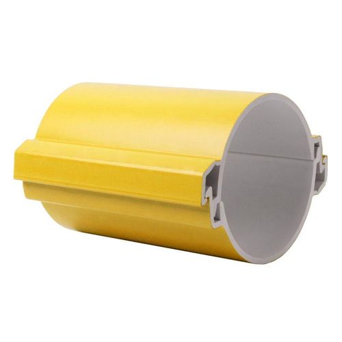 tr-pvc-110-750-yellow EKF | Труба гладкая ПВХ разборная d110мм 750Н желт. (дл.3м) PROxima