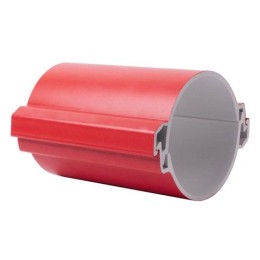 tr-pvc-110-750-red EKF | Труба гладкая ПВХ разборная d110мм 750Н красн. (дл.3м) PROxima