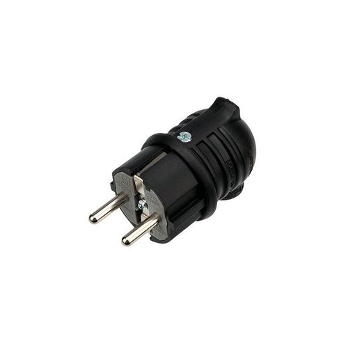 111-003 Rexant | Вилка угловая влагозащ. с/з 16А IP44 каучук
