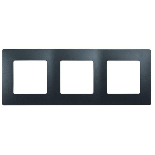 672583 Legrand | Рамка 3-м Etika антрацит
