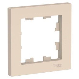 ATN000201 SE | Рамка 1-м AtlasDesign беж.