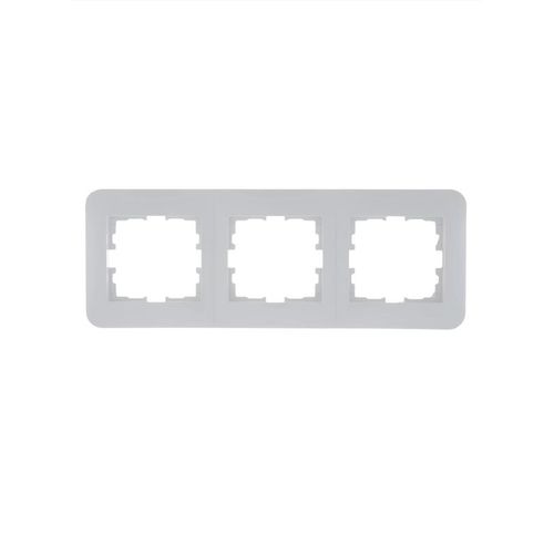 708-0200-148 LEZARD | Рамка 3-м Karina Life горизонт. бел.