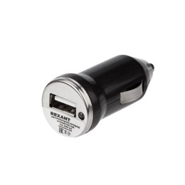 16-0280 Rexant | Устройство зарядное в прикуриватель USB 5В 1000мA.ч черн.