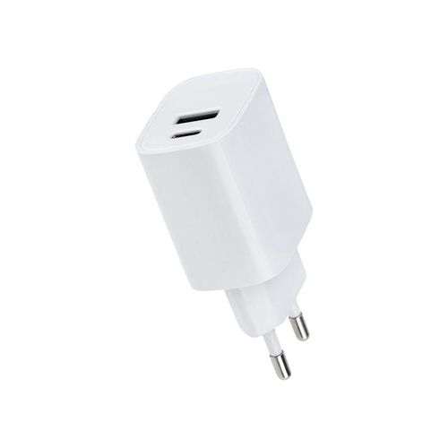 16-0296 Rexant | Устройство зарядное сетевое USB + Type-C 5В 2.4А бел.