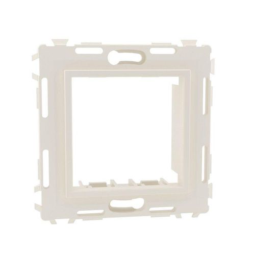 75023W DKC | Каркас 1-м 2мод. BRAVA бел. (для СП) без лапок
