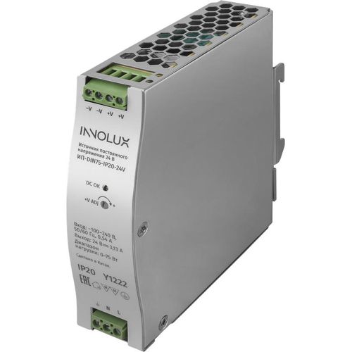 97440 Innolux | Драйвер для светодиодной ленты 97 440 ИП-DIN75-IP20-24V