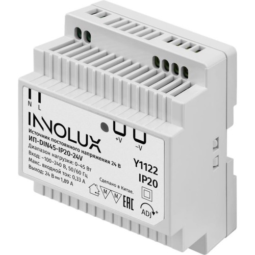 97438 Innolux | Драйвер для светодиодной ленты 97 438 ИП-DIN45-IP20-24V
