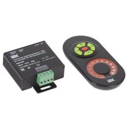 LSC1-MONO-120-RF-20-12-B IEK | Контроллер с ПДУ радио MONO 1 канал 12В 10А 120Вт черн.