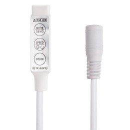 143-106 Lamper | Контроллер LED мини с разъемом 5.5х2.1мм 72/144Вт 3 кнопки 12В/24В