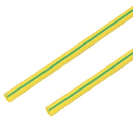 55-1007 PROCONNECT | Трубка термоусадочная 10/5.0 мм желт./зел. 1м (уп.50шт)