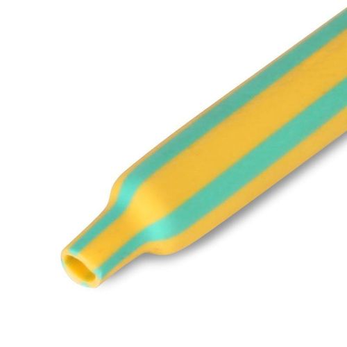 60105 КВТ | Трубка термоусадочная ТУТнг-LS-8/4 желт./зел. (уп.100м)