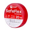 plc-iz-sf-r EKF | Изолента ПВХ 19мм (рул.20м) крас. SafeFlex