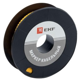 plc-KM-4-5 EKF | Маркер каб. 4.0кв.мм "5" (ЕС-2) (уп.500шт)