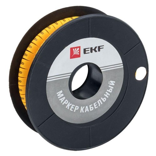 plc-KM-2.5-8 EKF | Маркер каб. 2.5кв.мм "8" (ЕС-1) (уп.1000шт)