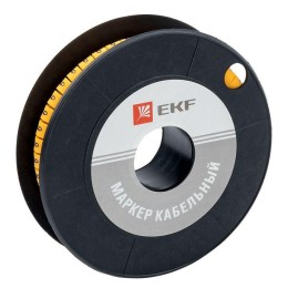 plc-KM-6-9 EKF | Маркер каб. 6.0кв.мм "9" (ЕС-3) (уп.350шт)