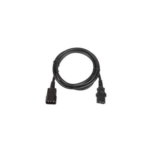 TLK-PCM06-018 TLK | Кабель питания разъем C14 IEC 60320/разъем C13 IEC 60320 3х0.75кв.мм 250В 6А 1.8м черн.