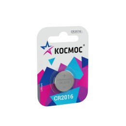 KOC20161BL КОСМОС | Элемент питания литиевый CR2016 1хBL (блист.1шт)