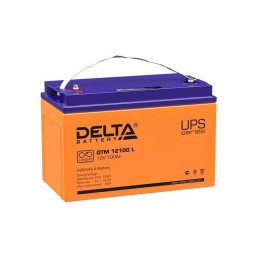DTM 12100 L Delta | Аккумулятор UPS 12В 100А.ч Delta DTM