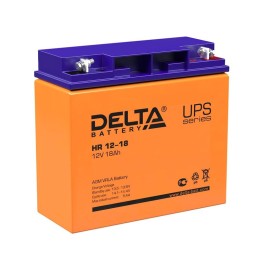 HR 12-18 Delta | Аккумулятор UPS 12В 18А.ч Delta