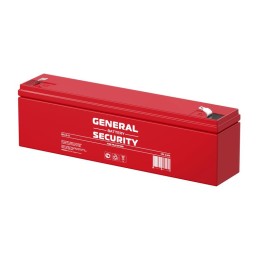 GS2.3-12 General Security | Аккумулятор 12В 2.3А.ч General
