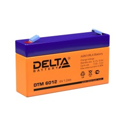 DTM 6012 Delta | Аккумулятор UPS 6В 1.2А.ч Delta