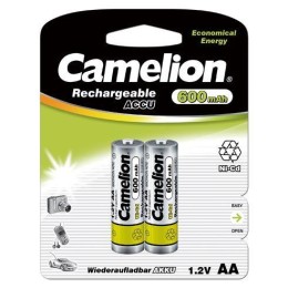 1657 Camelion | Аккумулятор AA/R6 600мА.ч NI-CD BL-2 металлик (блист.2шт)