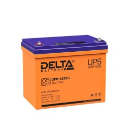 DTM 1275 L Delta | Аккумулятор UPS 12В 75А.ч Delta DTM
