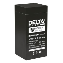 DT 6023 (75) Delta | Аккумулятор ОПС 6В 2.3А.ч Delta DT
