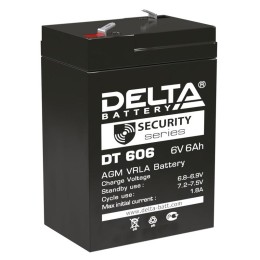 DT 606 Delta | Аккумулятор ОПС 6В 6А.ч Delta